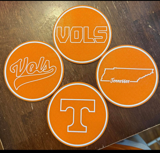 Custom Wooden Coaster Set – Set of 4