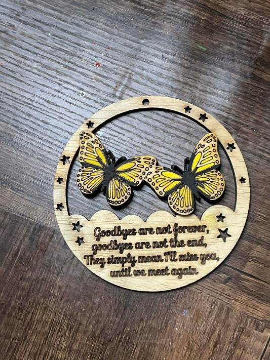 Keepsake Ornament - Butterflies