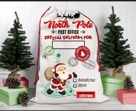 Santa Bags (Custom Name)