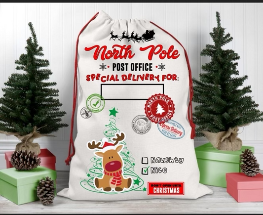 Santa Bags (Custom Name)