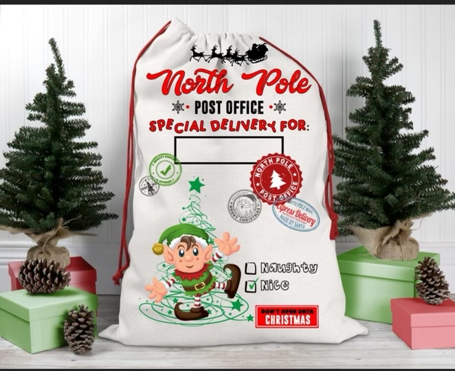 Santa Bags (Custom Name)