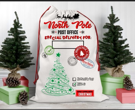 Santa Bags (Custom Name)